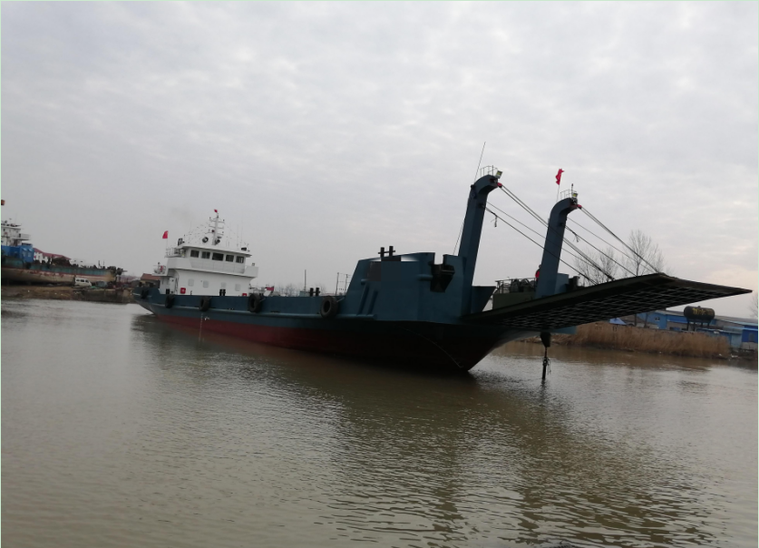 出售2019年建造540DWT自航甲板驳船